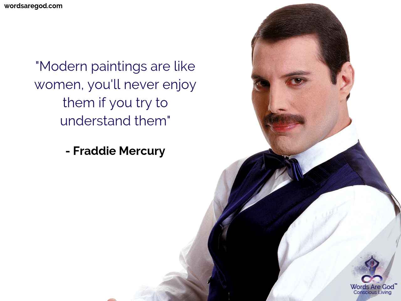 Freddie Mercury Music quote